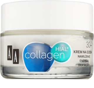 AA Cosmetics Collagen HIAL+ hydratačný denný krém 30+