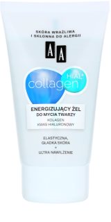AA Cosmetics Collagen HIAL+ energizujúci čistiaci gél 30+