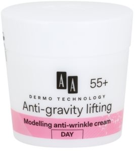 AA Cosmetics Dermo Technology Anti-Gravity Lifting modellierende Creme mit Antifalten-Wirkung 55+