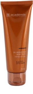 Academie Bronzécran gel facial com cor SPF 6