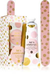 Accentra Let's Celebrate Tea Rose & Velvet Gift Set (for Hands and Nails)