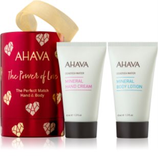 AHAVA The Power Of Love The Perfect Match Hand & Body Gavesæt  (til hænder og krop)