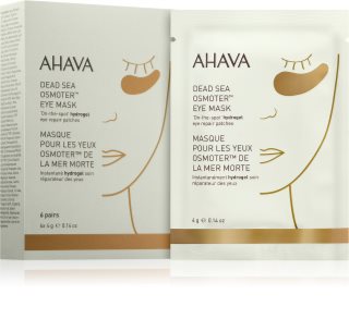 Ahava Dead Sea Osmoter hidrogel maska za predel okoli oči za osvetljevanje kože in hidratacijo