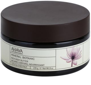 AHAVA Mineral Botanic Lotus & Chestnut питательное масло для тела