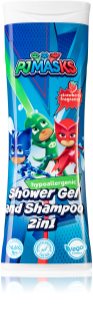 Air Val PJ Masks Shower gel & Shampoo Šampūns un dušas želeja divi vienā bērniem