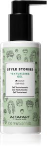 Alfaparf Milano Style Stories The Range Texturizing gel modellante leggermente fissante per capelli per aumentare il volume