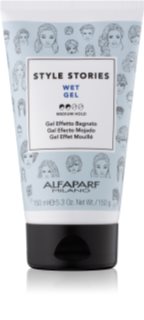 Alfaparf Milano Style Stories The Range Gel gel per capelli effetto bagnato fissaggio medio