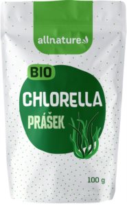 Allnature Chlorella powder BIO prírodný antioxidant