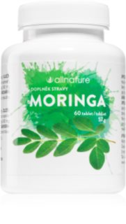 Allnature Moringa tablety výživový doplnok s revitalizačným účinkom