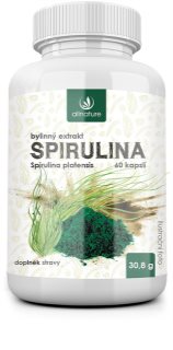 Allnature Spirulina bylinný extrakt doplnok stravy na detoxikáciu tela a podporu chudnutia