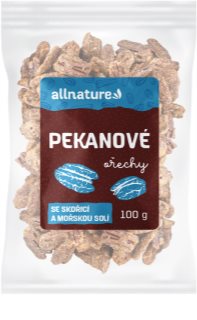 Allnature Pekanové ořechy se skořicí a mořskou solí