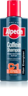 Alpecin Hair Energizer Coffein Shampoo C1 Koffeinschampo för män Stimulering för hårtillväxt