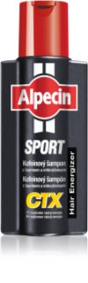 Alpecin Sport CTX shampoo alla caffeina anti caduta dei capelli in caso di dispendio straordinario di energia