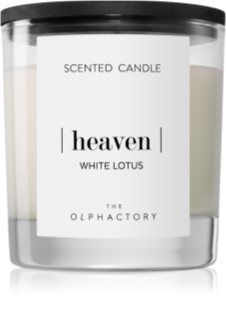 Ambientair Olphactory Black Design White Lotus geurkaars (Heaven)