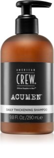 American Crew Acumen shampoing usage quotidien pour cheveux fins ou clairsemés