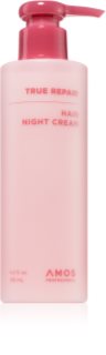 AMOS PROFESSIONAL True Repair Hair Night Cream Intense Overnight Treatment for damaged hair 180 ml