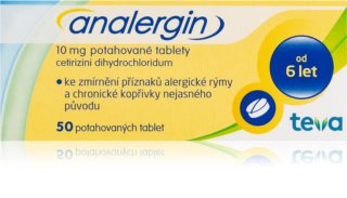 Analergin Analergin 10 mg potahované tablety