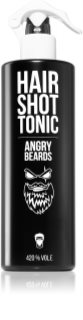 Angry Beards Hair Shot Tonic čisticí tonikum na vlasy