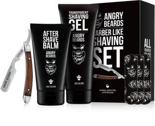Angry Beards Žižka Shaving Set ajándékszett uraknak