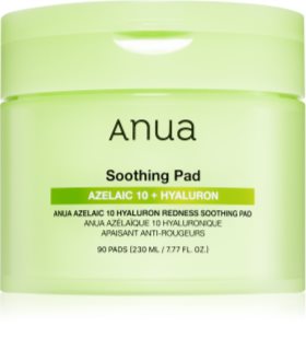 Anua Azelaic Acid 10 Hyaluron Redness Soothing Pad καταπραϋντικά επιθέματα κατά της ερυθρότητας της επιδερμίδας 90 τμχ