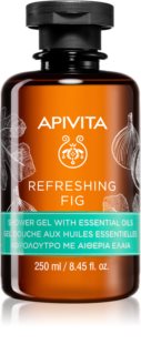 Apivita Refreshing Fig освежаващ душ гел с есенциални масла