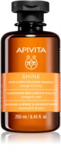 Apivita Holistic Hair Care Orange & Honey revitalizáló sampon az erős és fénylő hajért