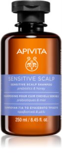 Apivita Holistic Hair Care Prebiotics & Honey шампоан за чувствителна и раздразнена кожа на скалпа