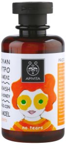 Apivita Kids Tangerine & Honey šampón a sprchový gél 2 v 1 pre deti