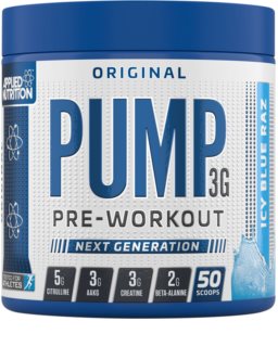 Applied Nutrition Pump 3G Pre-Workout podpora sportovního výkonu