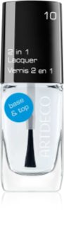 Artdeco 2 in 1 Laquer лак за нокти  2 в 1