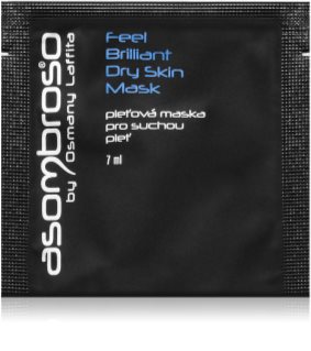 Asombroso by Osmany Laffita Feel Brilliant máscara hidratante para pele seca