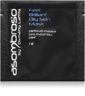 Asombroso by Osmany Laffita Feel Brilliant máscara alisadora para pele oleosa