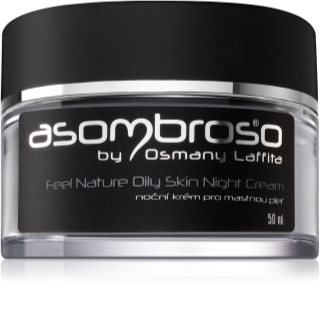 Asombroso by Osmany Laffita Feel Nature creme de noite para pele oleosa