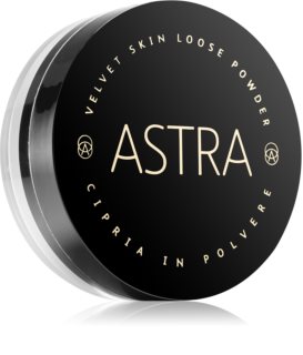 Astra Make-up Velvet Skin Rice Läpinäkyvä Irtopuuteri