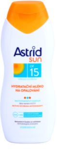 Astrid Sun leite after sun hidratante  SPF 15