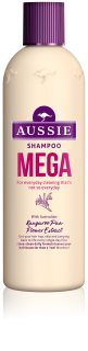 Aussie Mega champô para lavagem diária dos cabelos