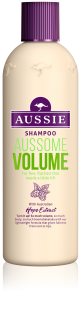 Aussie Aussome Volume Champô para cabelos finos e fracos