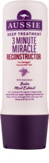 Aussie Repair Miracle condicionador para cabelos danificados com atuação profunda em três minutos