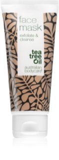 Australian Bodycare Exfoliate & Cleanse reinigende Gesichtsmaske mit Tonmineralien mit Tea Tree Öl