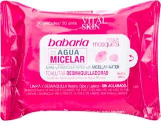 Babaria Rosa Mosqueta Cleansing Wipes