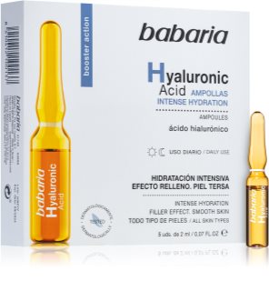 Babaria Hyaluronic Acid fiolă cu acid hialuronic