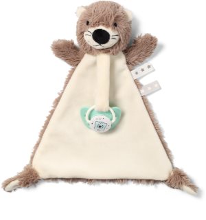 BabyOno Toy snuggle blanket with clip