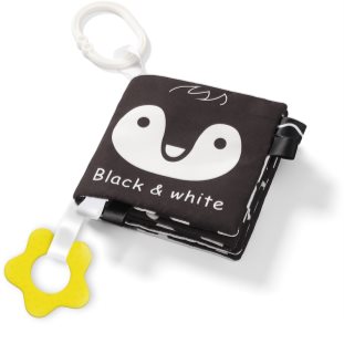 BabyOno Have Fun Black&White babybog med kontrastfarver til læring