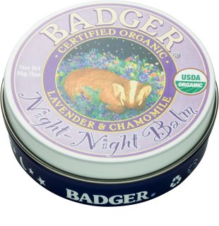 Badger Night Night bálsamo para um sono tranquilo