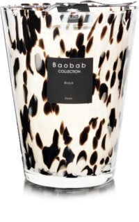 Baobab Pearls Black geurkaars