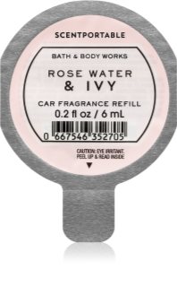 Bath & Body Works Rose Water & Ivy luftfrisker til bil Genopfyldning