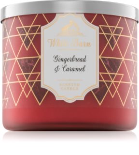 Bath & Body Works Gingerbread & Caramel vela perfumada