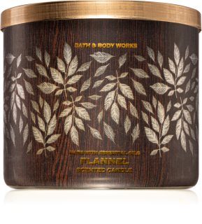 Bath & Body Works Flannel vela perfumada III.