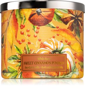Bath & Body Works Sweet Cinnamon Pumpkin vela perfumada