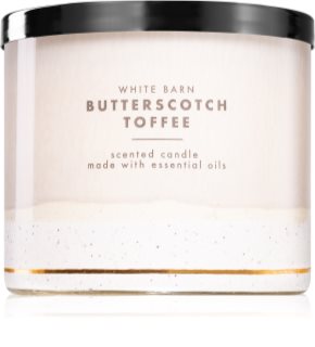 Bath & Body Works Butterscotch Toffee ароматическая свеча